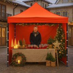 Aga Šator na sklapanje PARTY 3x3m Narančasti