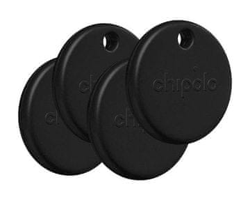 Chipolo POP pametni tracker, crni, 4 komada