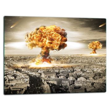 STAKLENA DASKA ZA REZANJE 52x40 PEJZAŽNA