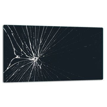 STAKLENA DASKA ZA REZANJE 52x30 CRNA