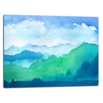 STAKLENA DASKA ZA REZANJE 52x40 PEJZAŽNA