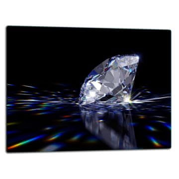 STAKLENA DASKA ZA REZANJE 52x40 DIAMOND