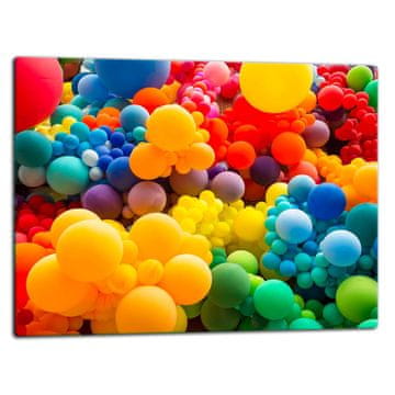 STAKLENA DASKA ZA REZANJE 52x40 BALONA