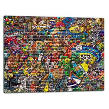 STAKLENA DASKA ZA REZANJE 52x40 MOSAIC