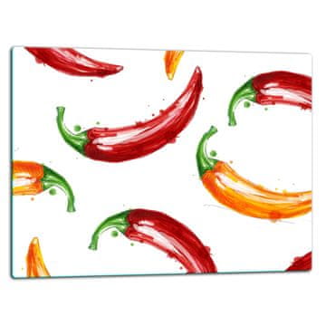 STAKLENA DASKA ZA REZANJE 52x40 PEPPER