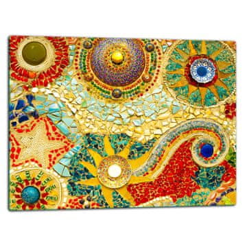 STAKLENA DASKA ZA REZANJE 52x40 MOSAIC