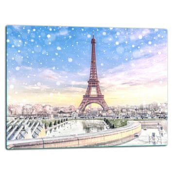STAKLENA DASKA ZA REZANJE 52x40 PARIZ