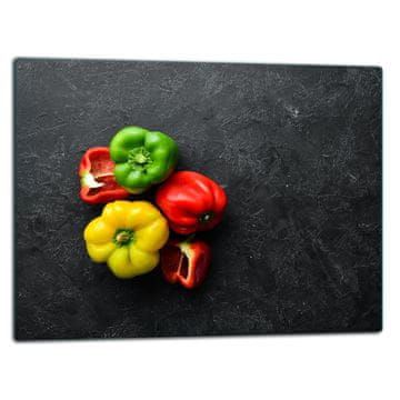 STAKLENA DASKA ZA REZANJE 52x40 PEPPER
