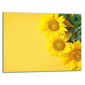 STAKLENA DASKA ZA REZANJE 52x40 CVIJEĆE
