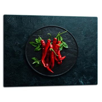 STAKLENA DASKA ZA REZANJE 52x40 CHILLI