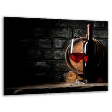 Stakleni stalak za dasku za rezanje 40x30 za vino