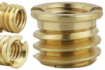 Navojna matica, adapter, redukcija, bakar 3/8" na 1/4", 7,5 mm