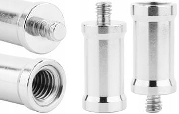 Adapter, redukcijski tuljak za stativ s 3/8" na 1/4" čelik za stativ od 37 mm