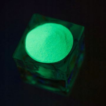 Luminescentni pigmentni prah koji svijetli u mraku žuto-zeleni 350 g