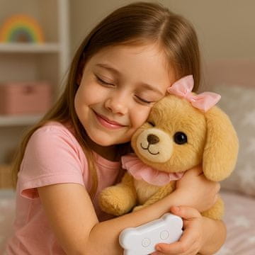 Nobo Kids INTERAKTIVNI PLIŠANI PAS HODA, LAJE, MAHNE REPOM, IGRAČKA MASKOTA