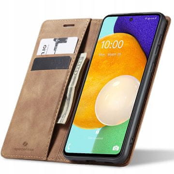 novčanik za Galaxy A53 svijetlosmeđe boje