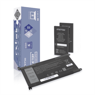 mitsu WDX0R P75F P62F P66F T2JX4 WDXOR baterija za Dell