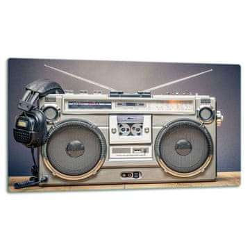 STAKLENA DASKA ZA REZANJE 52x30 RADIO