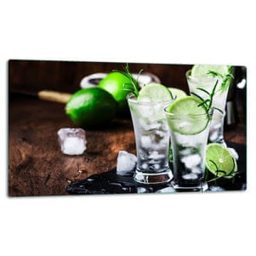 STAKLENA DASKA ZA REZANJE 52x30 LED