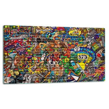 STAKLENA DASKA ZA REZANJE 52x30 MOSAIC
