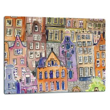 STAKLENA DASKA ZA REZANJE 52x40 CITY