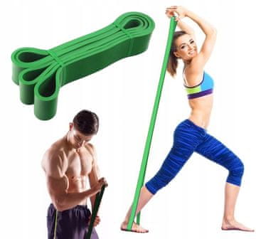 TOJATO Traka otpora, POWER BAND traka za vježbanje 23-57 kg, zelena