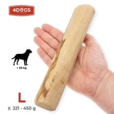 4DOG 4DOGS Žvakaća igračka od maslinovog drveta, veličina L