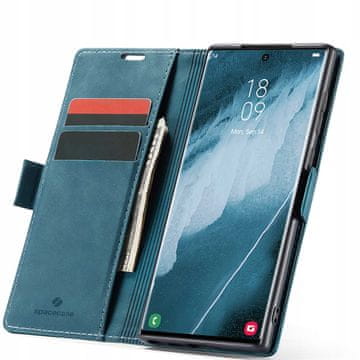 novčanik za Galaxy S22 Ultra plave boje