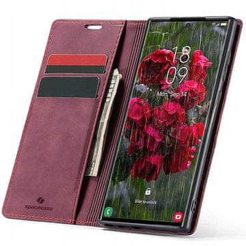 novčanik za Galaxy S24 Ultra crveni
