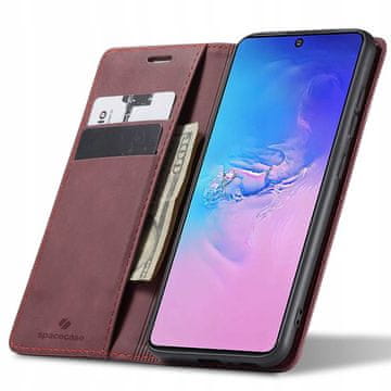 novčanik za Galaxy S10 Lite crveni