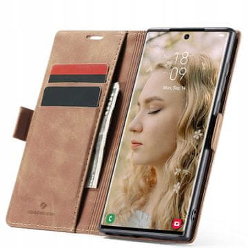 novčanik za Galaxy S22 Ultra svijetlosmeđi
