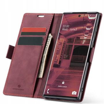 novčanik za Galaxy Note 20 Ultra crveni