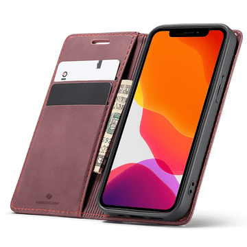 novčanik za iPhone 12 Mini crveni