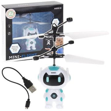 Nobo Kids LETEĆI ROBOT RUČNO UPRAVLJANI DRON UFO SVIJETLEĆA IGRAČKA MINI DRON