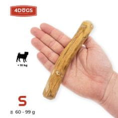 4DOG 4DOGS Žvakaća igračka od maslinovog drveta, veličina S