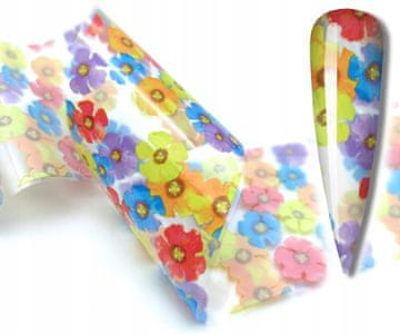 FOLIJA ZA PRIJENOS 10cmx4cm CVIJEĆE LIVADA PROLJEĆE