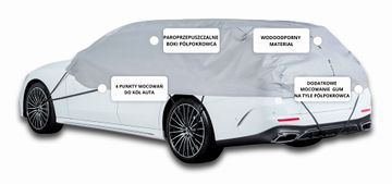 Polu-navlaka za Hatchback M Auto Tarpaulin Practic 3W Car