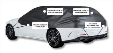 Polu-cerada za hatchback Classic s 280 Car Tarpaulin