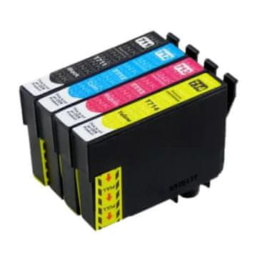 TiskajPoceni Tinte Epson T0711 + T0712 + T0713 + T0714 (T0715) BK, C, Y, M
