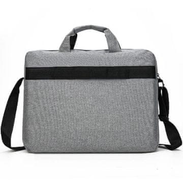 TORBA ZA PRIJENOSNO RAČUNALO SIVA 15,6" S REMENOM 1815