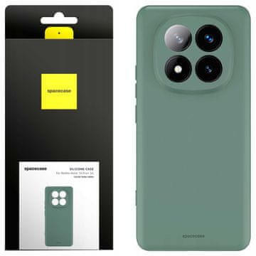 Silikonska maskica 3.0 za Redmi Note 14 Pro+ 5G zelena