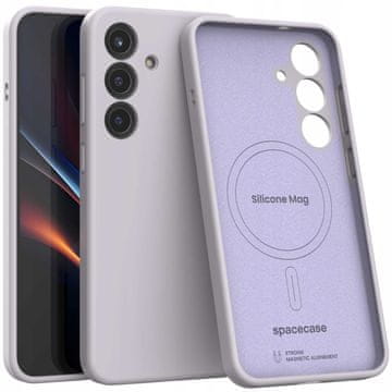 silikonska maska za Galaxy S25+ svijetlo ljubičasta