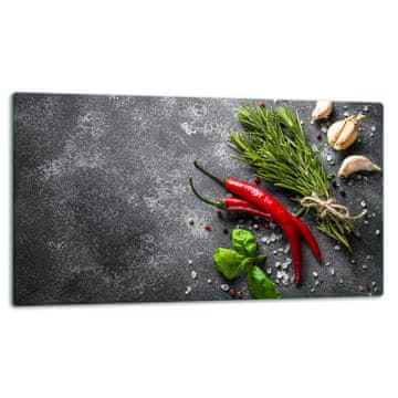 STAKLENA DASKA ZA REZANJE 52x30 CHILLI
