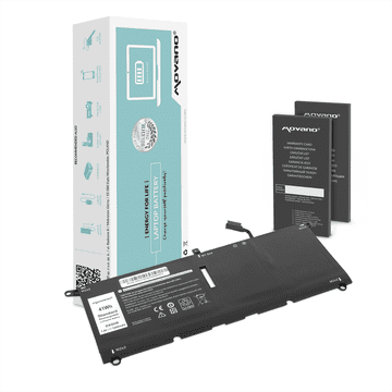 movano Baterija DXGH8 G8VCF za Dell XPS 13 9370 9380