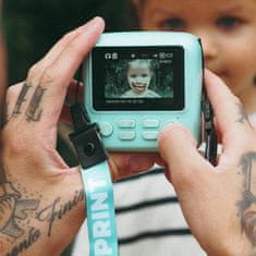 MOB PixiPrint kamera, Klikni i ispiši, tirkizna