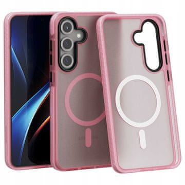 Hybrid Fusion Mag Galaxy S25+ ružičaste boje