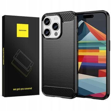Carbon za iPhone 15 Pro Max crna