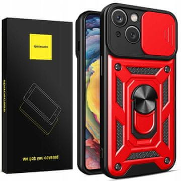 Camring za iPhone 15 Plus crvena