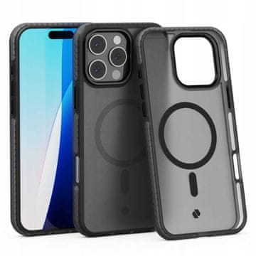 Hybrid Fusion Mag za iPhone 16 Pro Max crna