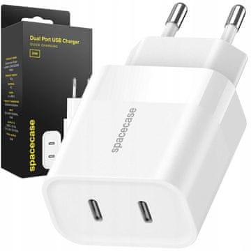 USB punjač 20W SC011W bijeli